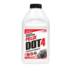 Тормозная жидкость DOT-4 1кг Felix